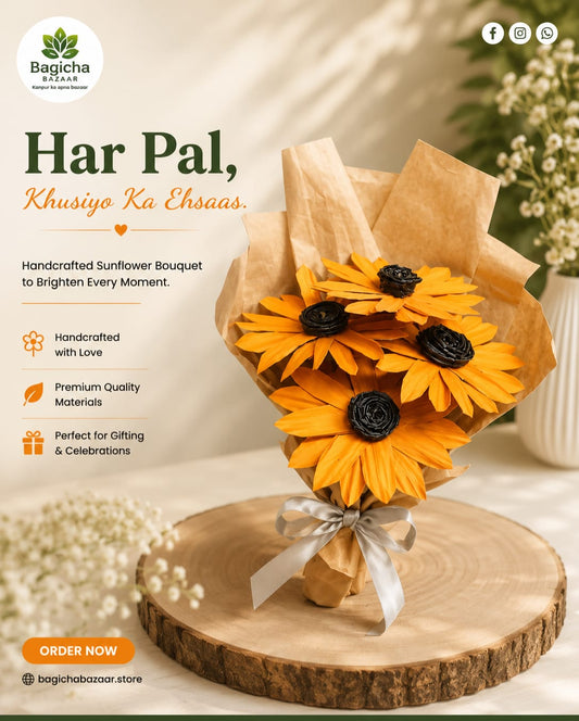 Sunflower Bouque medium size